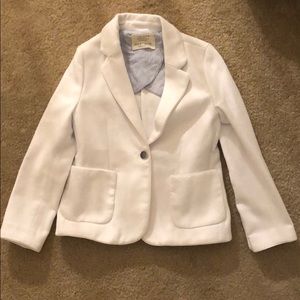 Girls White Blazer